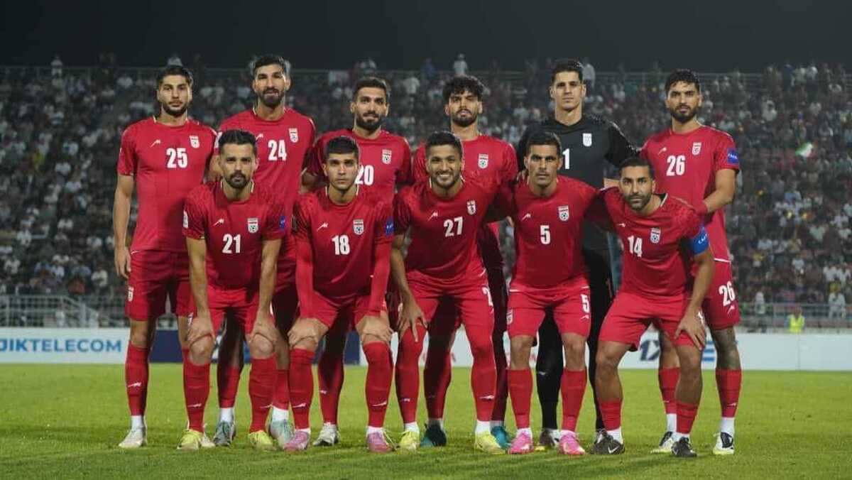 کاروان تیم ملی فوتبال ایران راهی تاشکند شد