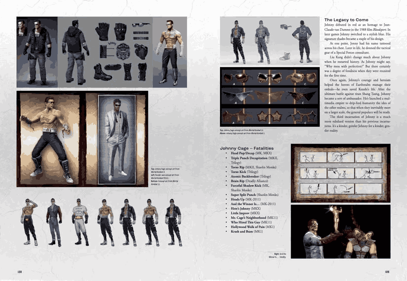 سفری به تاریخ بصری و خونین مورتال کامبت در یک کتاب جدید