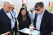 بازدید وزیر از باند شرقی آزادراه تهران-شمال/ پیشرفت عبور  ۷۵ درصدی مسیر از تونل‌ها