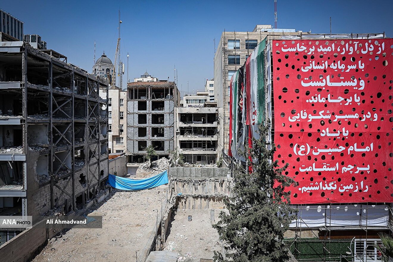 بازسازی ساختمان‌های آسیب دیده در جنگ ۱۲ روزه