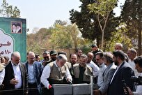 حضور استاندار و فرمانده سپاه تهران در آیین کلنگ‌زنی و خشت‌گذاری ۱۱۰ مدرسه