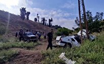 سقوط یک دستگاه خودروی سواری تندر ۹۰ در رودبار با ۳ جان‌باخته و ۲ مصدوم