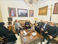 دیدار هیأت پارلمانی ایران با خانواده شهید نصرالله