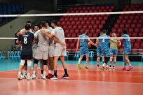 پیروزی تیم ملی والیبال ایران برابر تیم اسلوونی در دیداری دوستانه