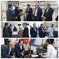 دیدار مدیرعامل بانک سپه با کارکنان، مشتریان و مسئولان استان هرمزگان