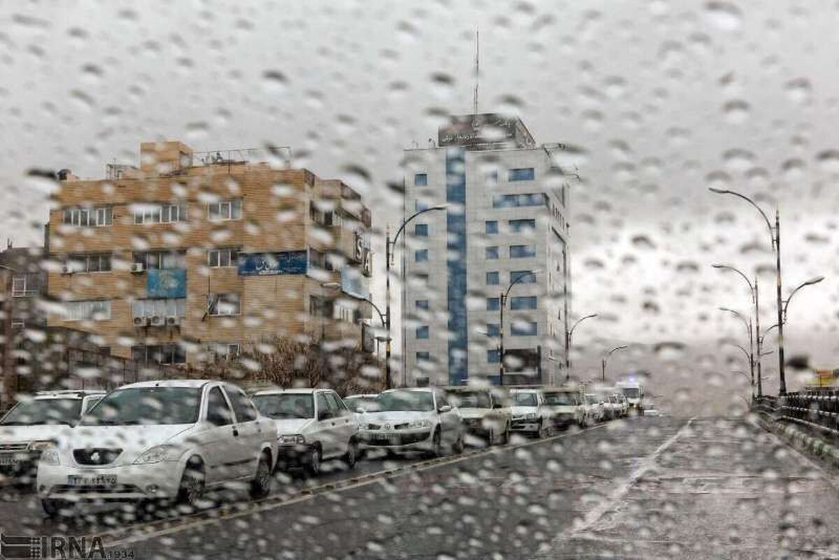 پیشبینی بارندگی در استانهای شمالی و شمال غربی