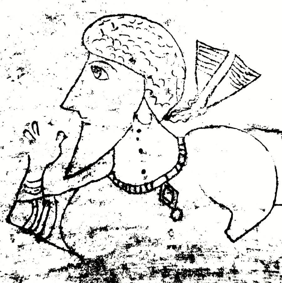 کشف سنگ نگاره زیبای «بزرگ زاده ساسانی» در مرودشت فارس کشف سنگ نگاره زیبای «بزرگ زاده ساسانی» در مرودشت فارس