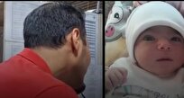 لحظات نفس‌گیر نجات نوزاد ۴۰ روزه توسط اپراتور هلال‌احمر +فیلم