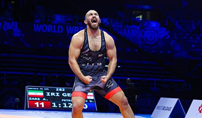 کشتی قهرمانی جهان|هت‌تریک طلایی امیرحسین زارع و تاجگذاری در زاگرب/ سنگین‌وزن ایران ۶ مداله شد