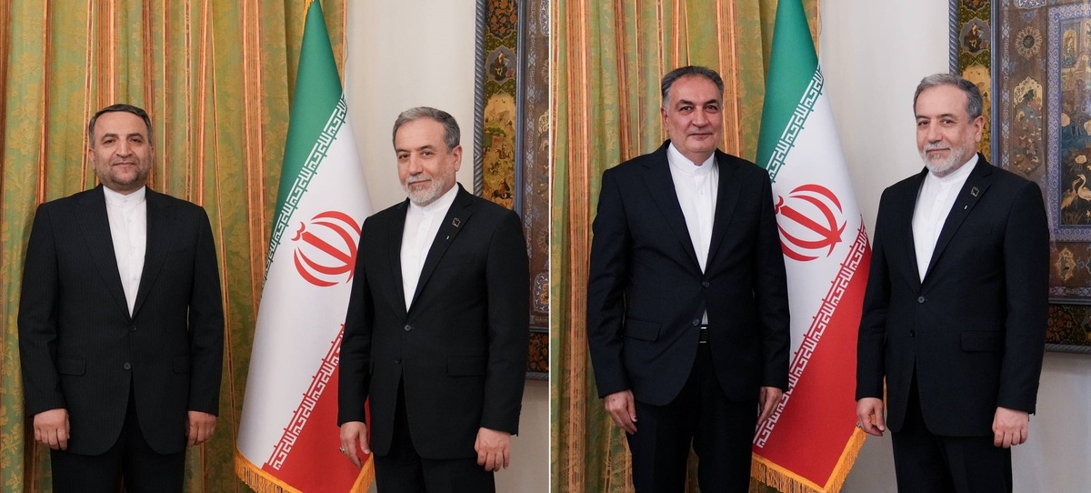 دیدار سفرای جدید ایران در ساحل عاج و ماداگاسکار با عراقچی
