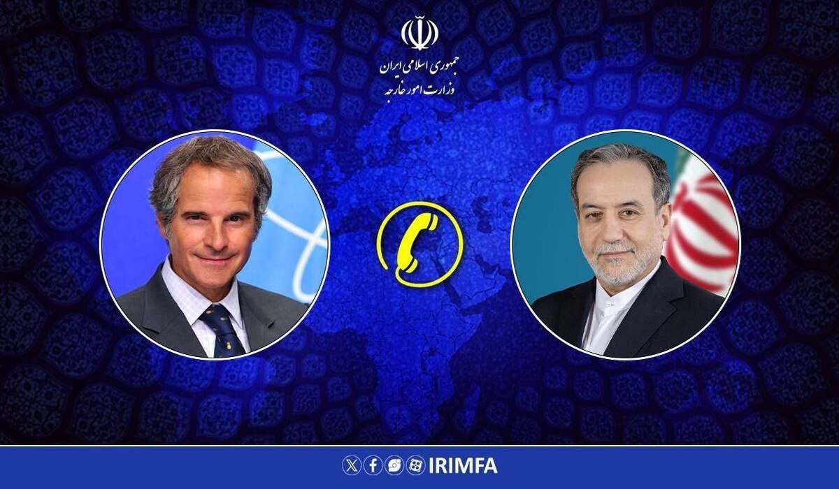 گفت‌وگوی تلفنی عراقچی و مدیرکل آژانس