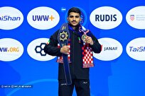 کشتی قهرمانی جهان | فرخی: خوشحالم شرمنده مردم و مادرم نشدم/ به ایرانی بودنم افتخار کردم