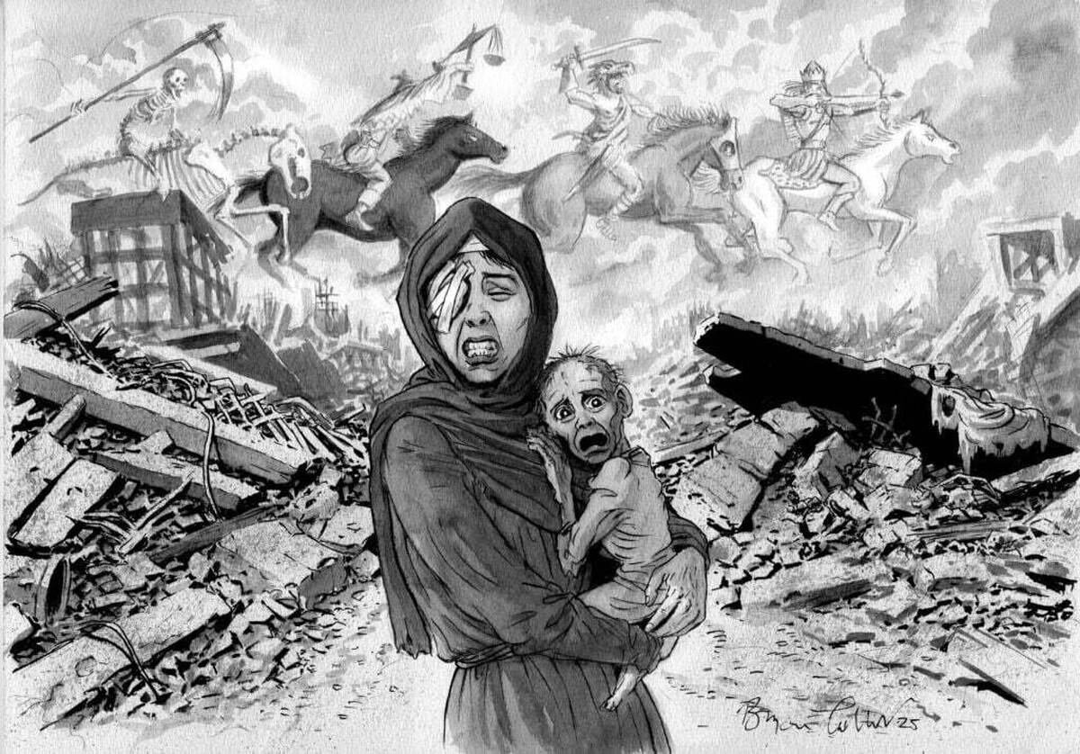 کارزار «کارتونیستها برای غزه»؛ واکنش هنرمندان بریتانیایی به بحران انسانی غزه