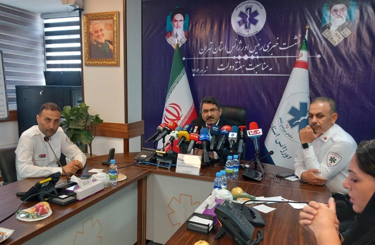 کمبود ۵۰۰ آمبولانس و ۴۰۰ پایگاه در پایتخت راهاندازی نخستین «ابرپایگاه اورژانس» بزودی