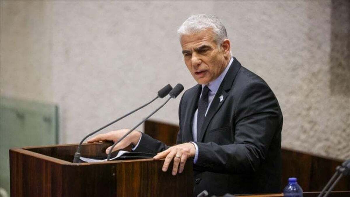 لاپید: دولت نتانیاهو با موضوع اسرا بازی میکند؛ حماس با طرحی موافقت کرده است