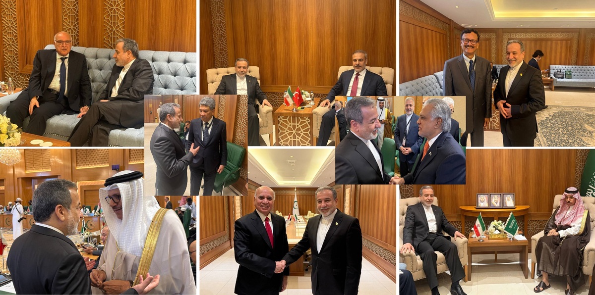 دیدار عراقچی با همتایان خود از ۸ کشور ترافیک دیپلماسی ایرانی در عربستان