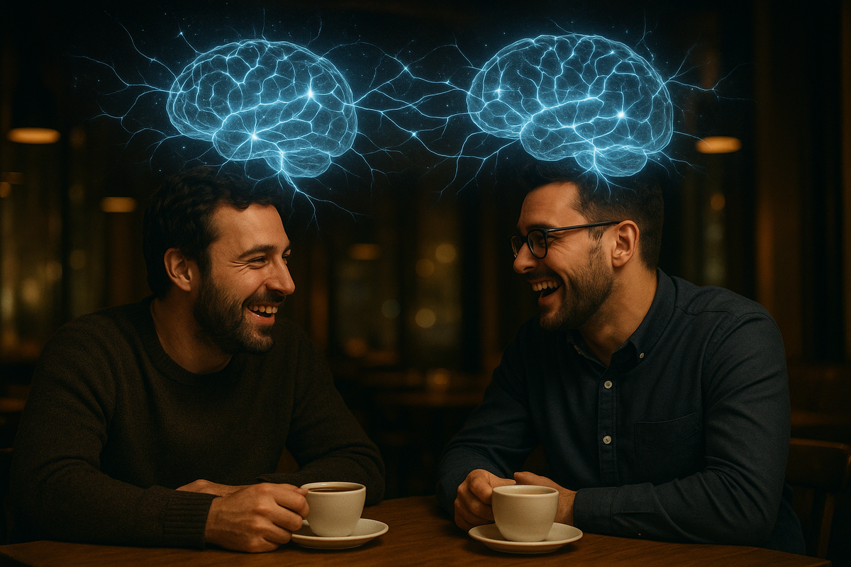 مغز دوستان صمیمی حتی در سکوت هماهنگ می‌شود