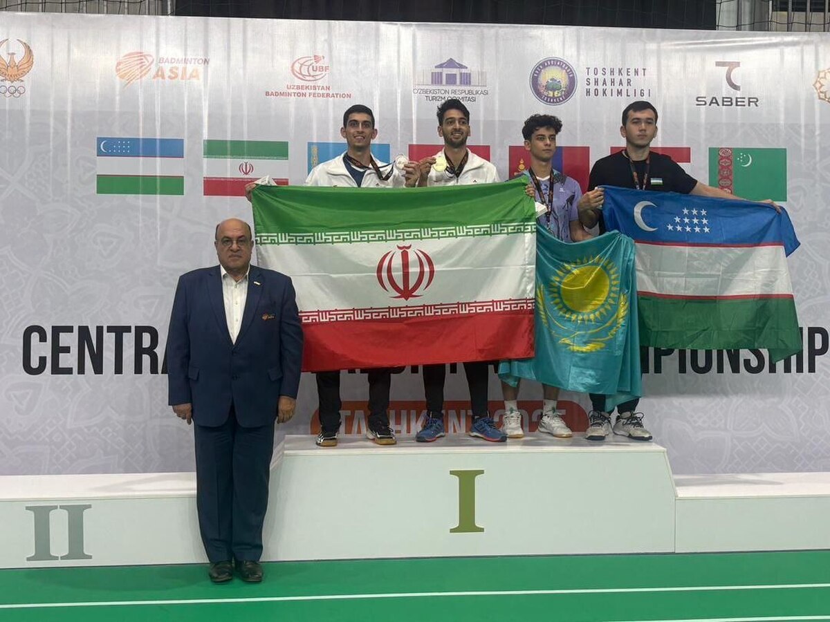 پایان مسابقات قهرمانی آسیای میانه با کسب ۱۸ مدال طلا و ۵ نقره برای ملی‌پوشان بدمینتون ایران
