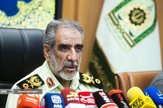 نشست خبری فرماندهی انتظامی تهران بزرگ