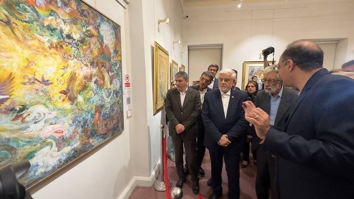 بازگشایی موزه استاد فرشچیان در سعدآباد آیین پاسداشت نگارگر جاودانه ایران