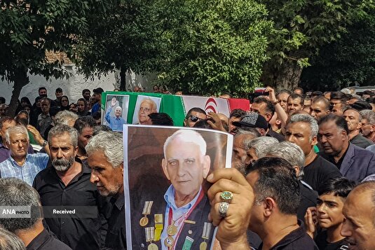 تشییع پیکر جهان پهلوان امامعلی حبیبی