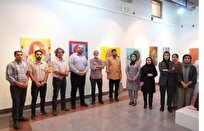 اختتامیه نمایشگاه «خیمه هنر» و سوگواره «قاب اربعین» در گالری صبا برگزار شد