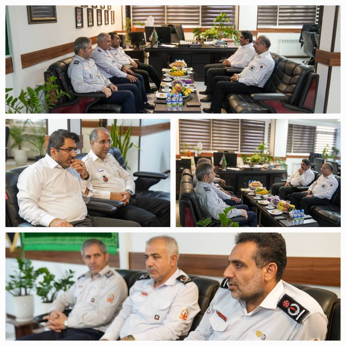 لزوم تداوم همکاری‌ و هم‌افزایی میان اورژانس و آتش‌نشانی