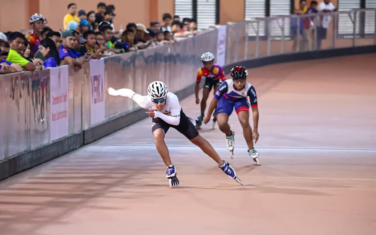 درخشش دانشجوی دانشگاه آزاد در مسابقات اسکیت سرعت کاپ بین‌المللی