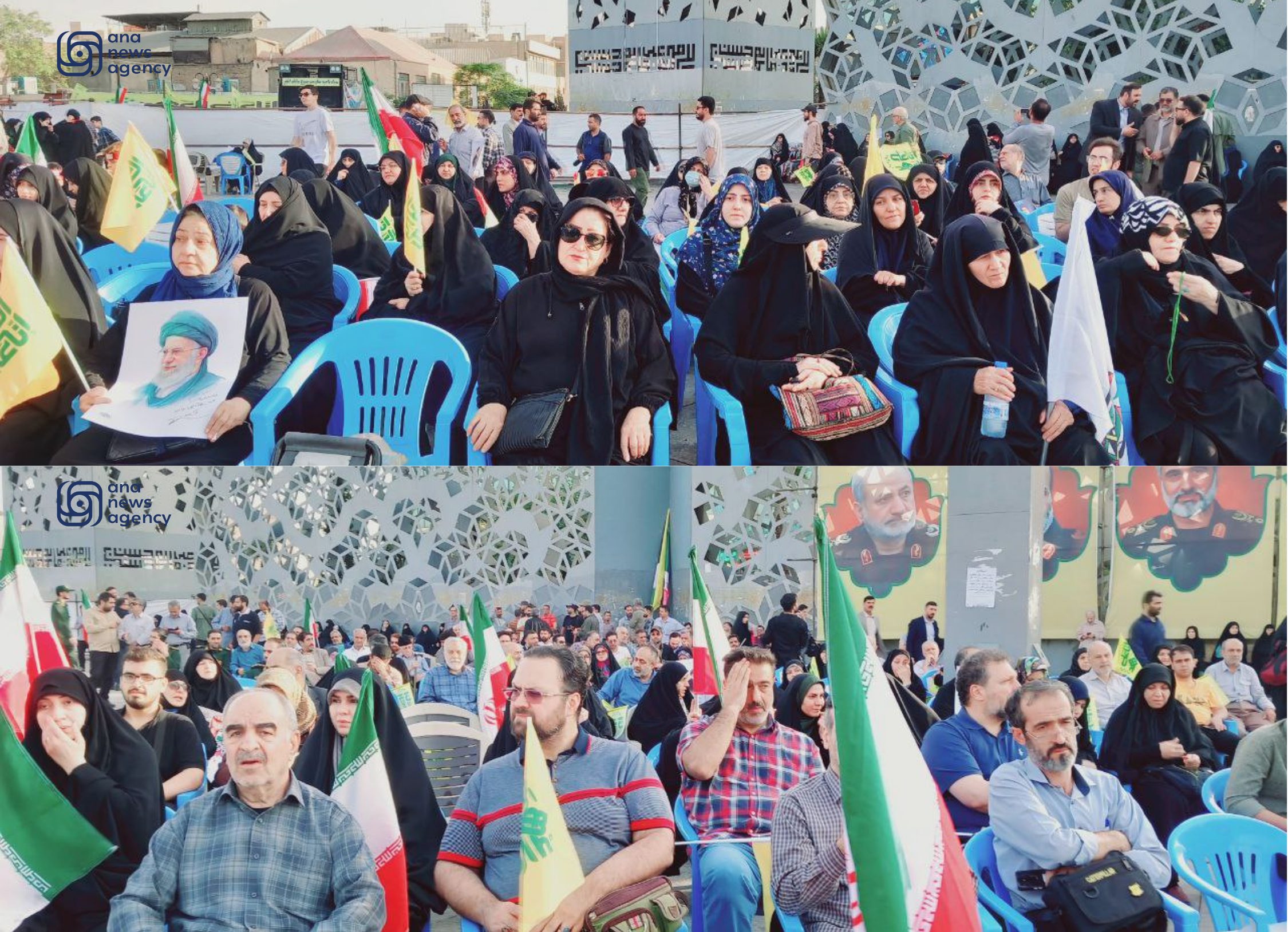 مراسم بزرگداشت شهدای مقاومت در میدان آئینی امام حسین (ع) تهران آغاز شد مراسم بزرگداشت شهدای مقاومت در میدان آئینی امام حسین (ع) تهران آغاز شد