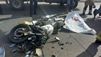 یک فوتی در تصادف خودروی سواری با ۲ موتورسیکلت در بزرگراه آبشناسان