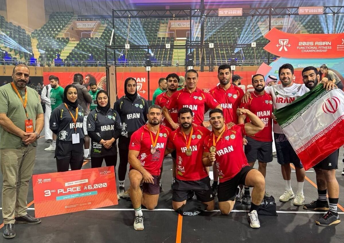 درخشش تیم ملی فانکشنال فیتنس در مسابقات قهرمانی آسیا  کسب طلای تیمی دو نفره و برنز انفرادی در بخش مردان