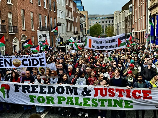 تظاهرات جهانی در حمایت کاروان صمود