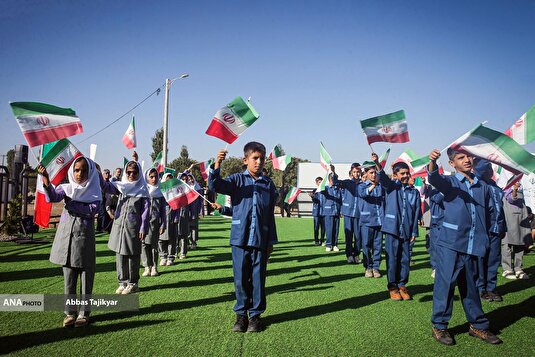 افتتاح ۳ هزار و دهمین مدرسه برکت در روستای بَگوردی لرستان