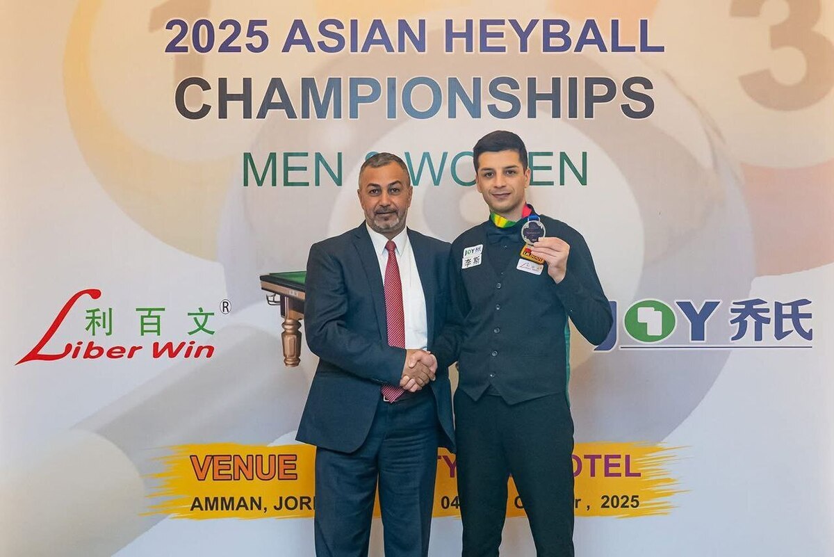 نخستین مدال نقره تاریخ هی بال ایران در مسابقات قهرمانی آسیا ۲۰۲۵