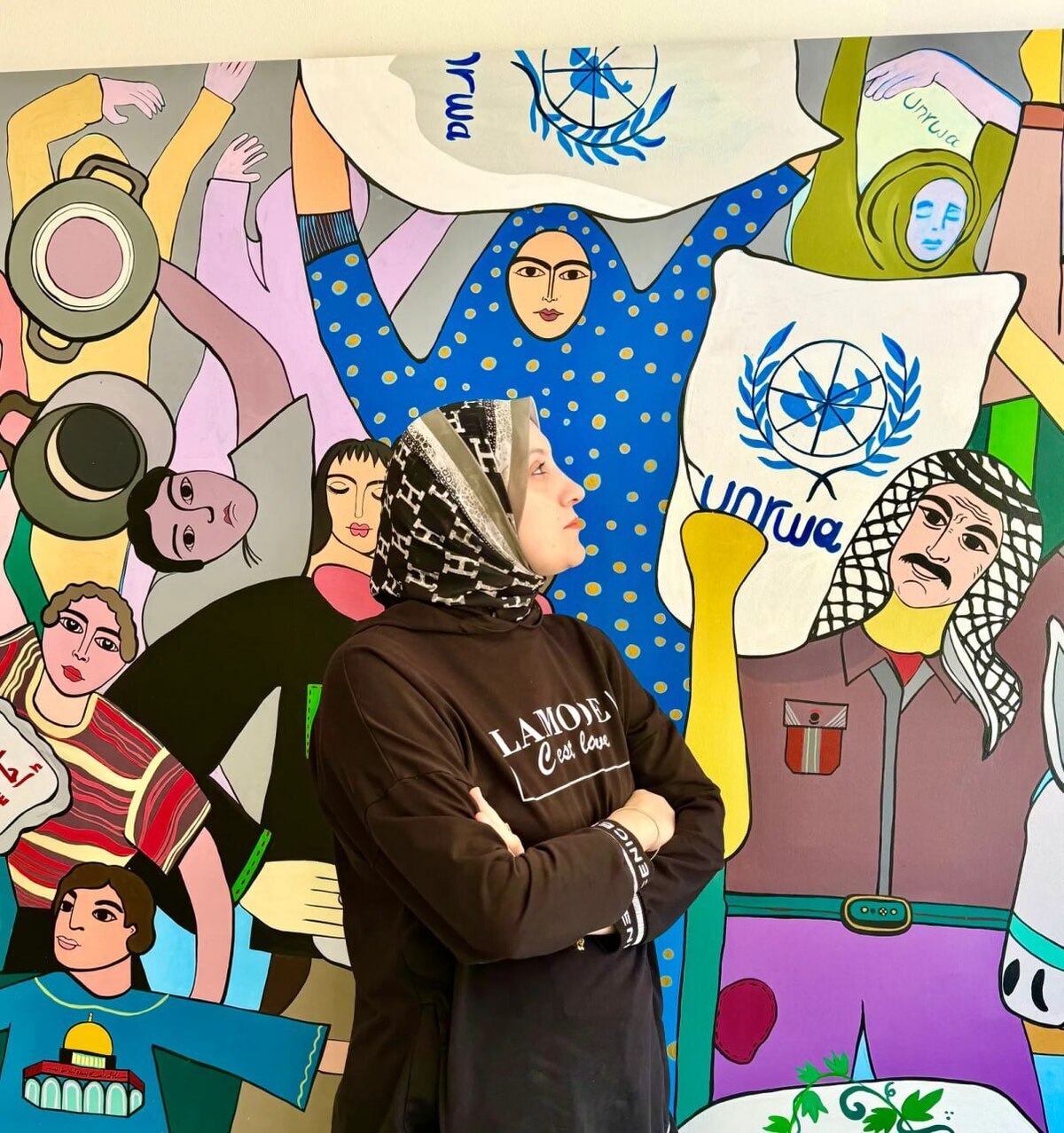 عشق به سرزمین در دل هنرمند فلسطینی؛ غزه را ترک نمی‌کنم  ۲۲ بار مجبور به تغییر مکان شدم