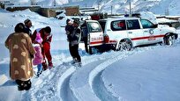 نجات عشایر گرفتار در برف و کولاک آذربایجان شرقی