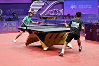 مسابقات قهرمانی آسیا| صعود تیم ملی تنیس روی میز ایران به جمع ۸ تیم برتر