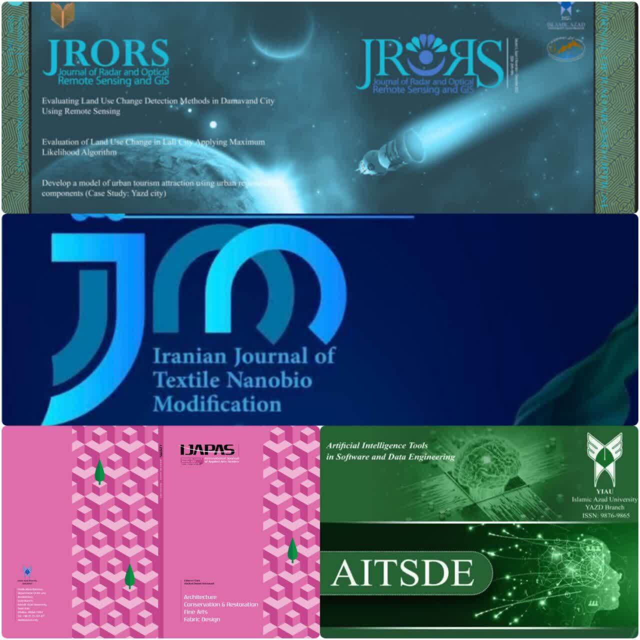 فعالیت ۹ نشریه علمی در دانشگاه آزاد یزد؛ ۵ نشریه با رتبههای A و A+ فعالیت ۹ نشریه علمی در دانشگاه آزاد یزد؛ ۵ نشریه با رتبههای A و A+