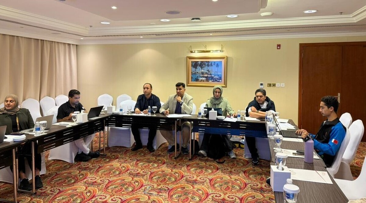 برگزاری جلسه سرپرستان کاروان ایران در بازی های آسیایی جوانان با کمیته برگزاری بازی ها