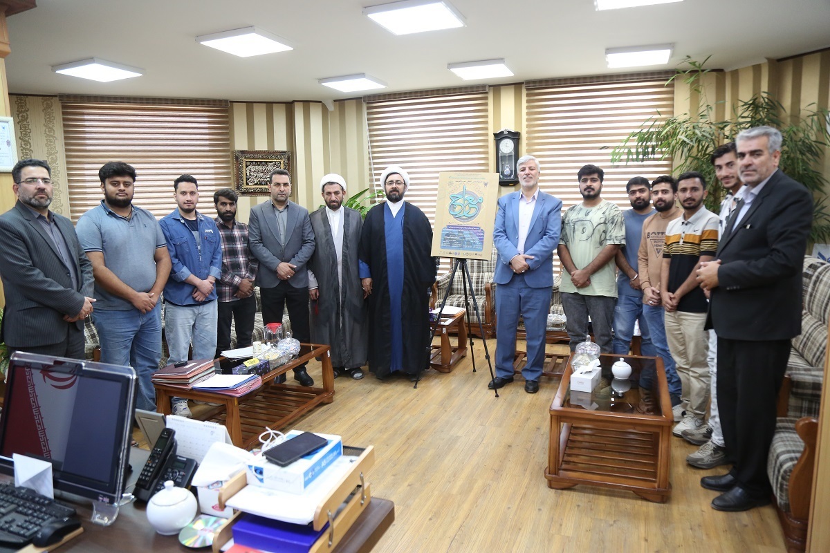 دیدار دانشجویان پاکستانی با اعضای دبیرخانه جشنواره امامت و مهدویت +فیلم