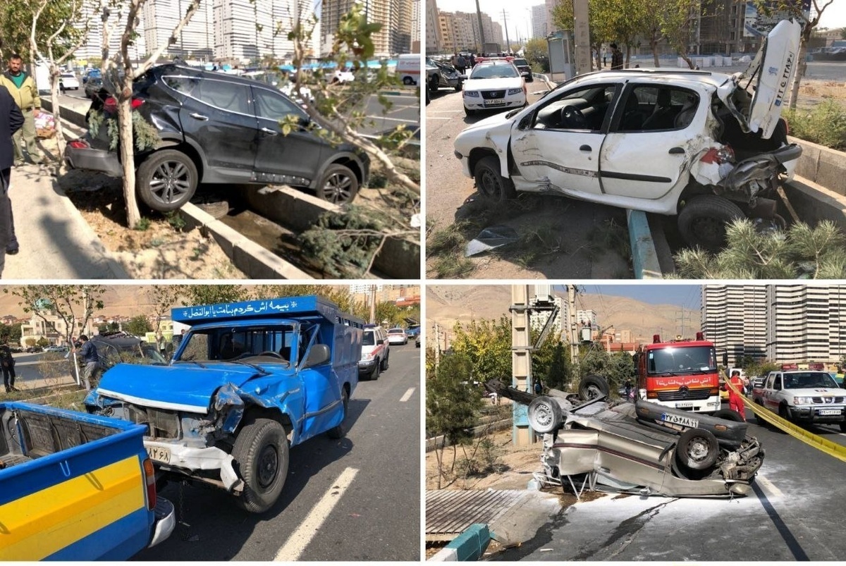 هفته خونین جاده‌های پایتخت؛ سرعت غیرمجاز باز هم قربانی گرفت