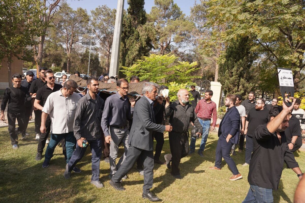 «سعید مظفری» در قطعه هنرمندان آرام گرفت