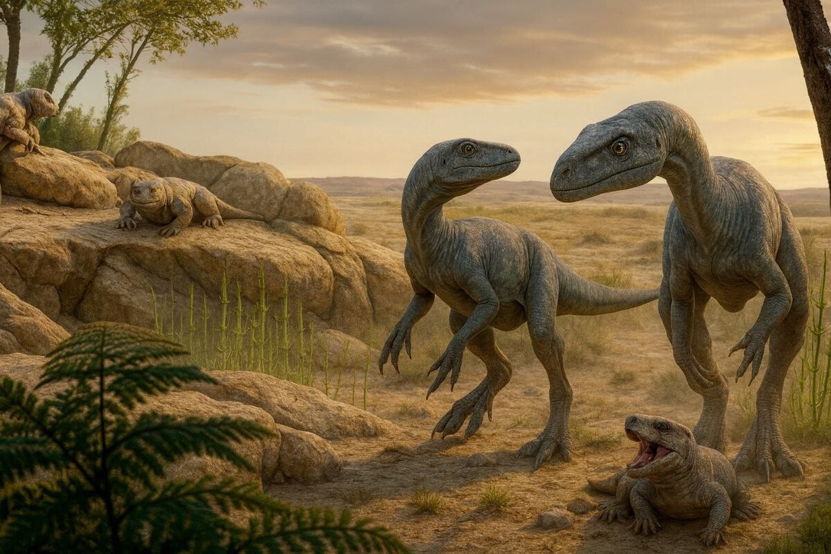 کشف فسیل تقریبا کامل یکی از قدیمی‌ترین دایناسور‌های جهان