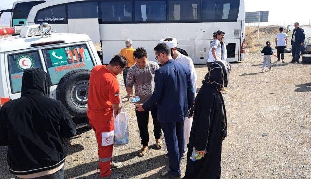 ۳ کشته در تصادف اتوبوس با دو وانت تویوتا در محور خاش – زاهدان