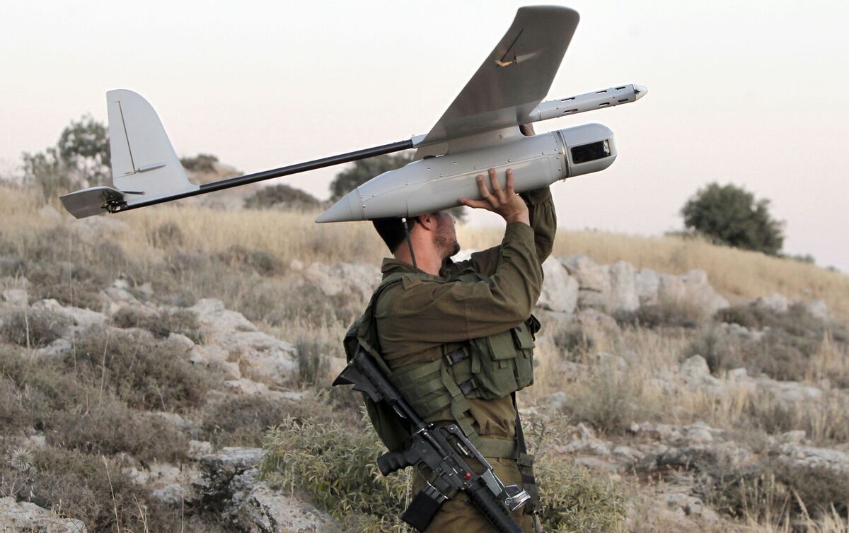 پهپاد ارتش اسرائیل در اطراف نوار غزه سقوط کرد