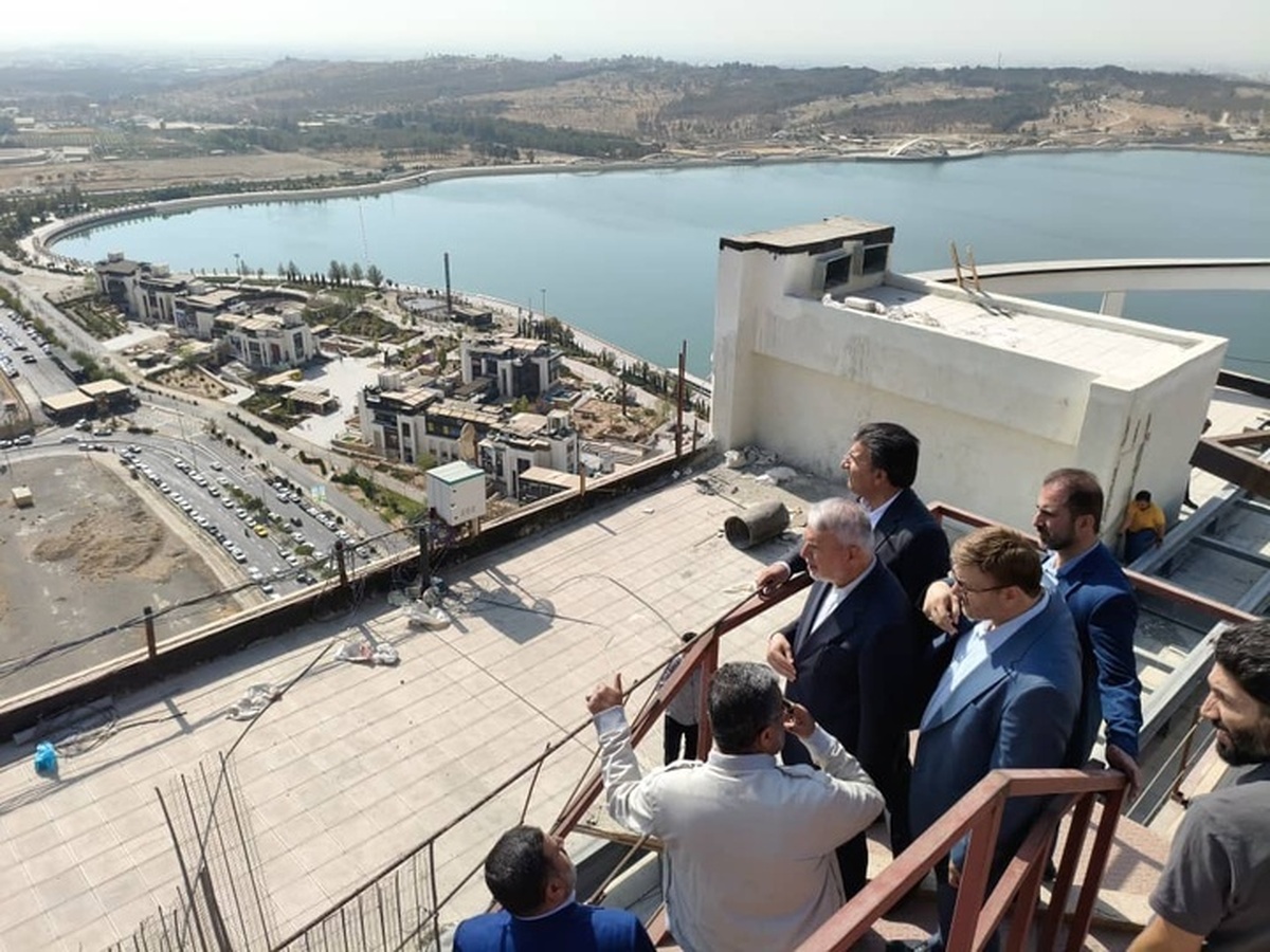 بازدید صالحی‌امیری از پروژه‌های گردشگری اطراف دریاچه چیتگر  تاکید بر رفع موانع سرمایه‌گذاران