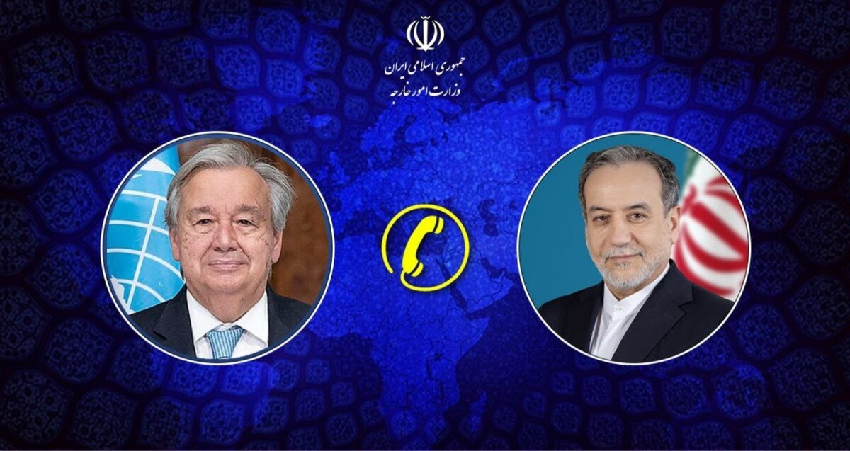 گفت‌وگوی تلفنی عراقچی و گوترش درباره تحولات غزه و یمن