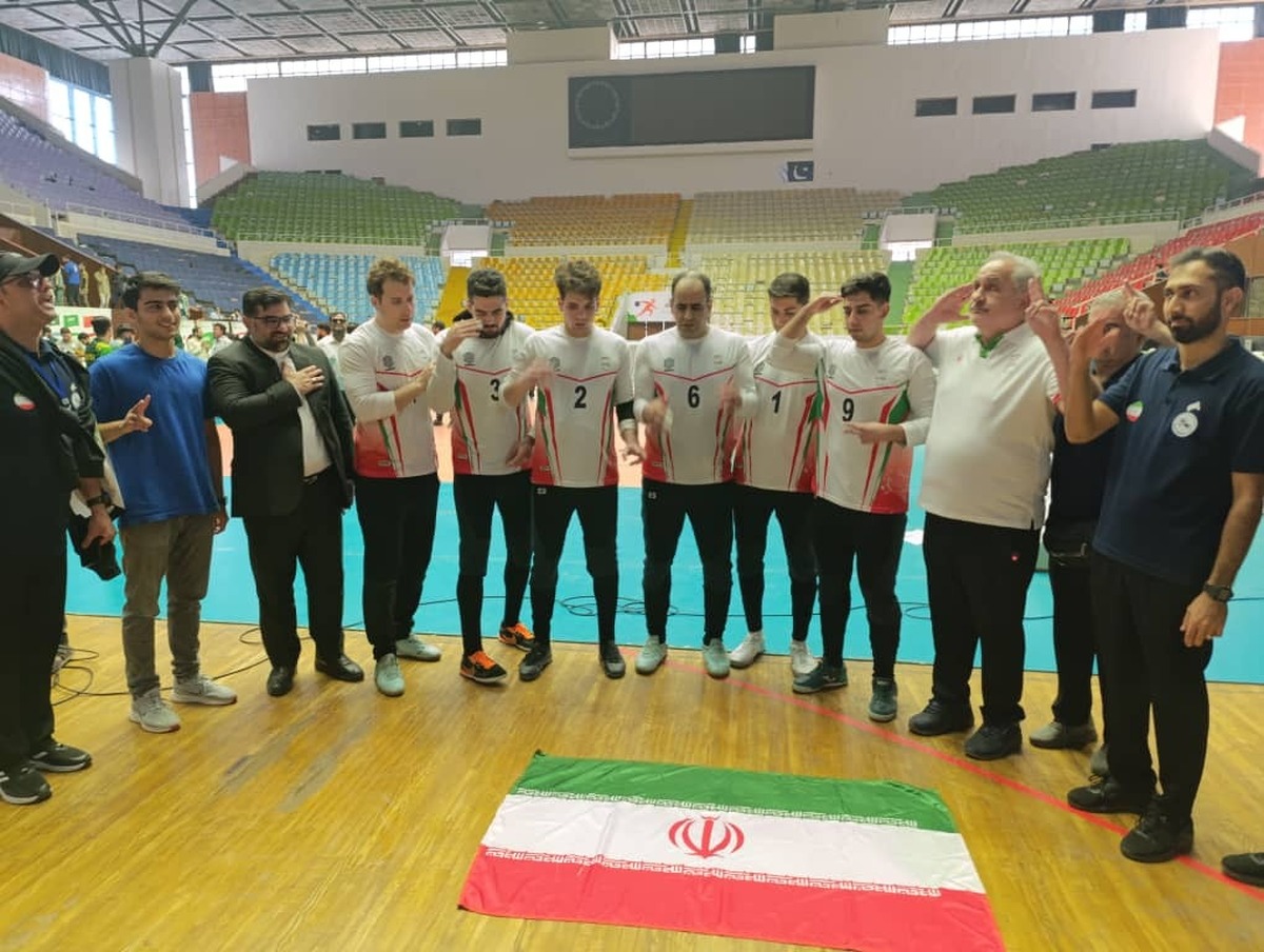 تیم ملی گلبال با شکست چین بر بام آسیا ایستاد