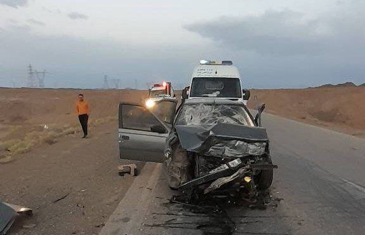 تصادف زنجیره ای در جاده میامی‌به سبزوار با ۴ مصدوم  ۳ مصدوم از اتباع عراق