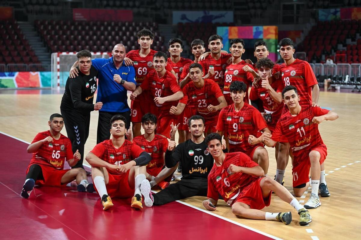 پسران هندبال ایران بر بام قاره کهن ایستادند  طلسم ۱۹ ساله شکسته شد